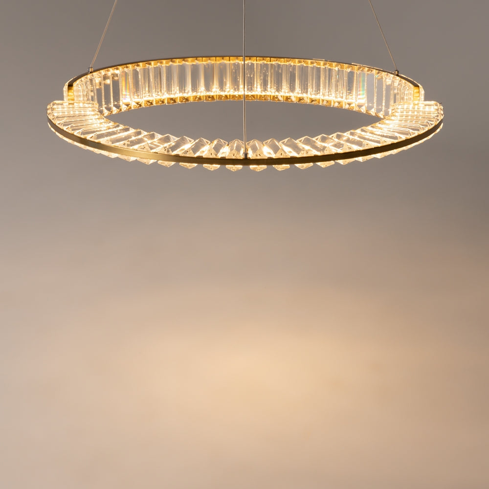 Maytoni Krone LED-pendel i cirkelform