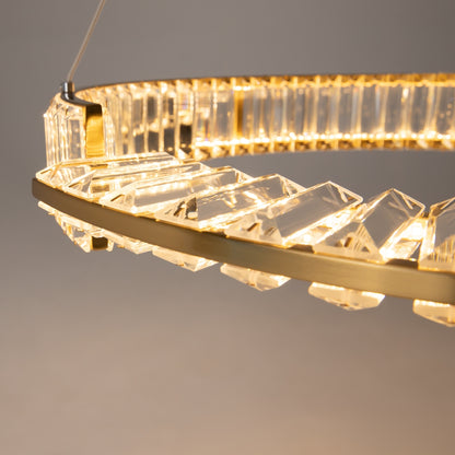 Maytoni Krone LED-pendel i cirkelform