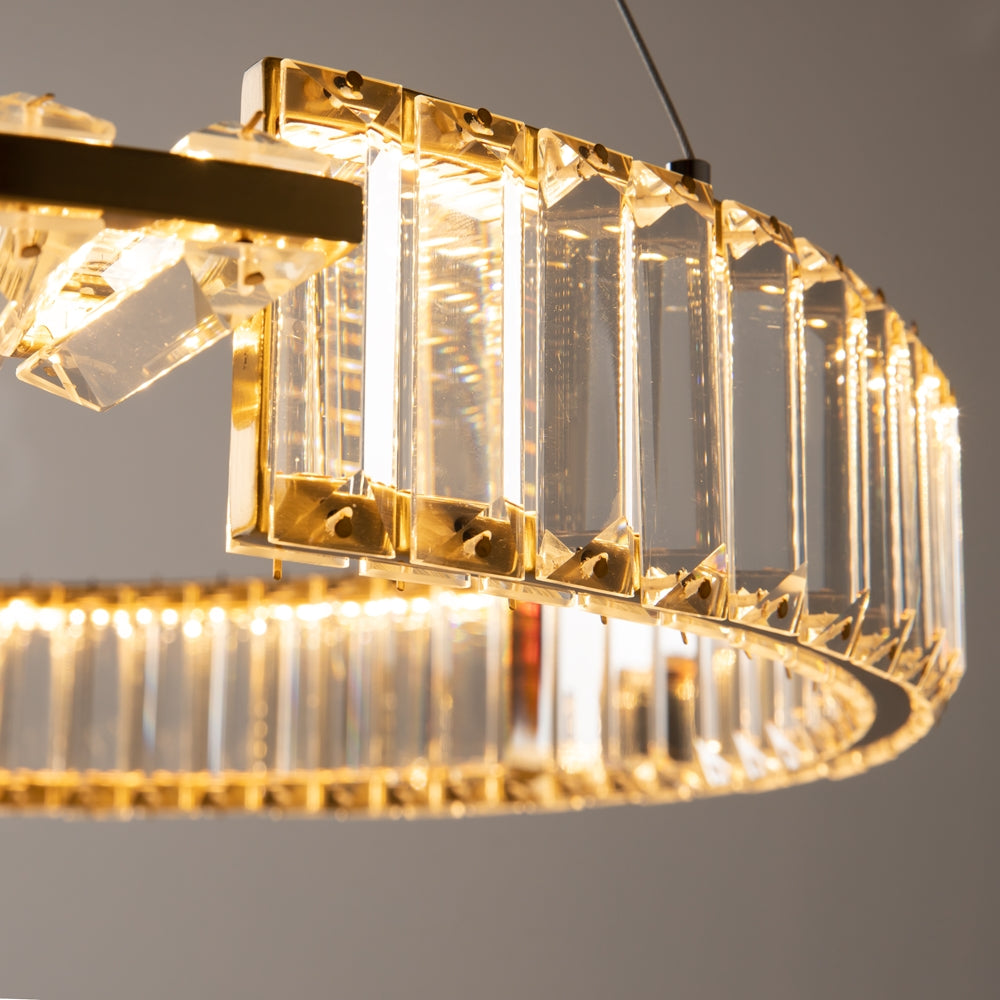 Maytoni Krone LED-pendel i cirkelform