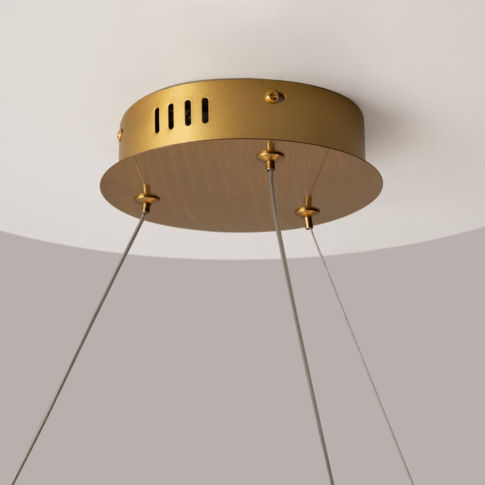 Maytoni Krone LED-pendel i cirkelform