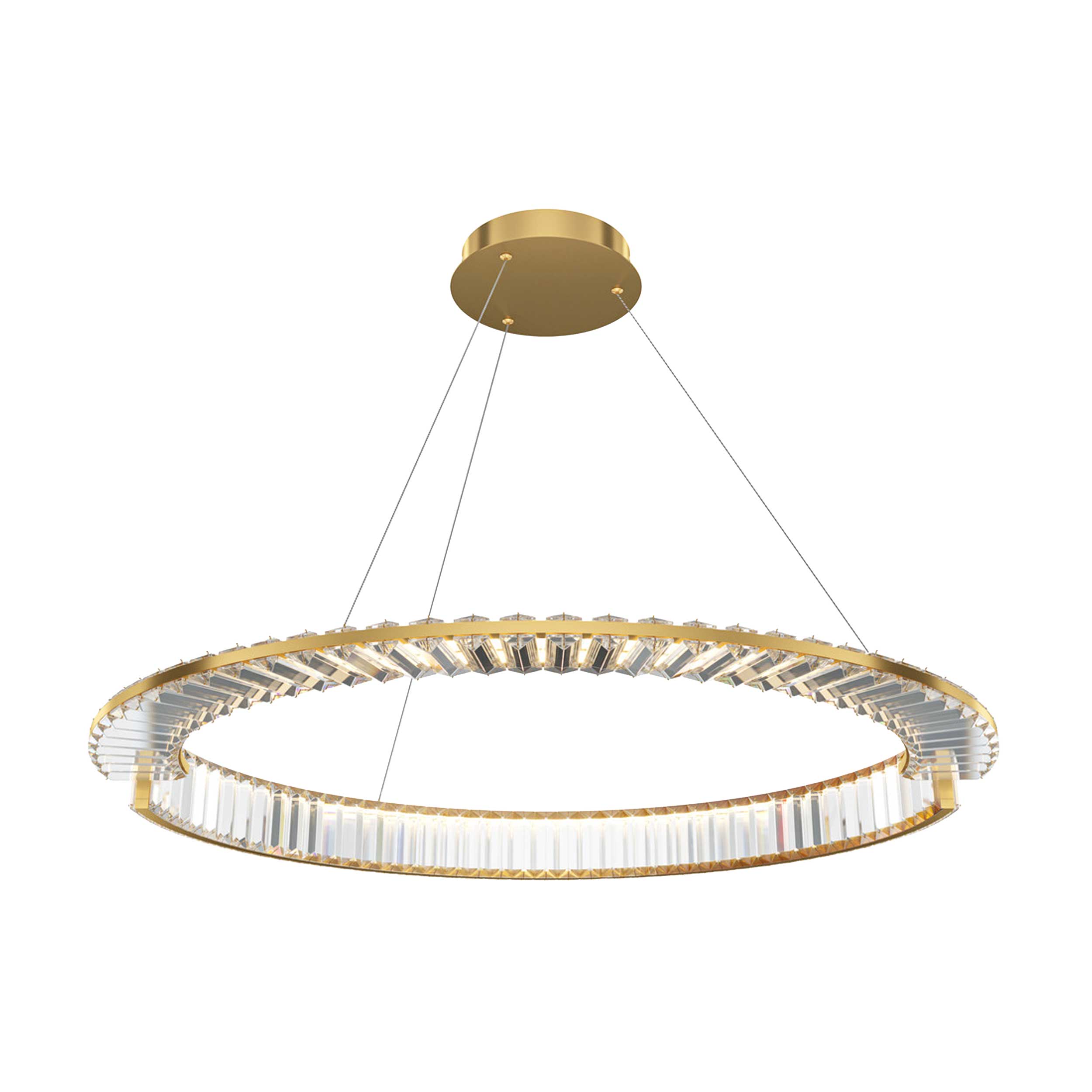 Maytoni Krone LED-pendel i cirkelform