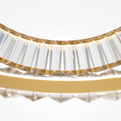 Maytoni Krone LED-pendel i cirkelform