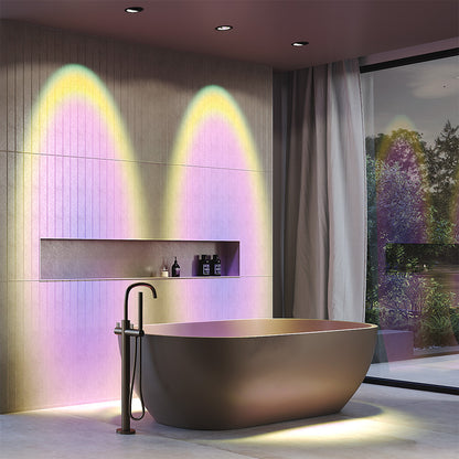 Maytoni downlight Lens LED 3000K 12W 70° indbygget cirkulært lysarmatur