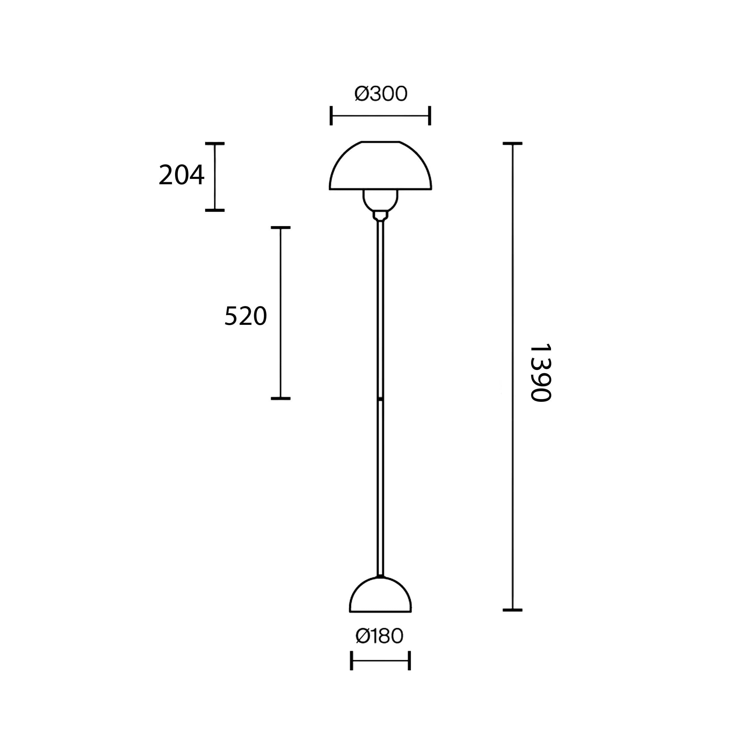 Maytoni Memory E14 gulvlampe