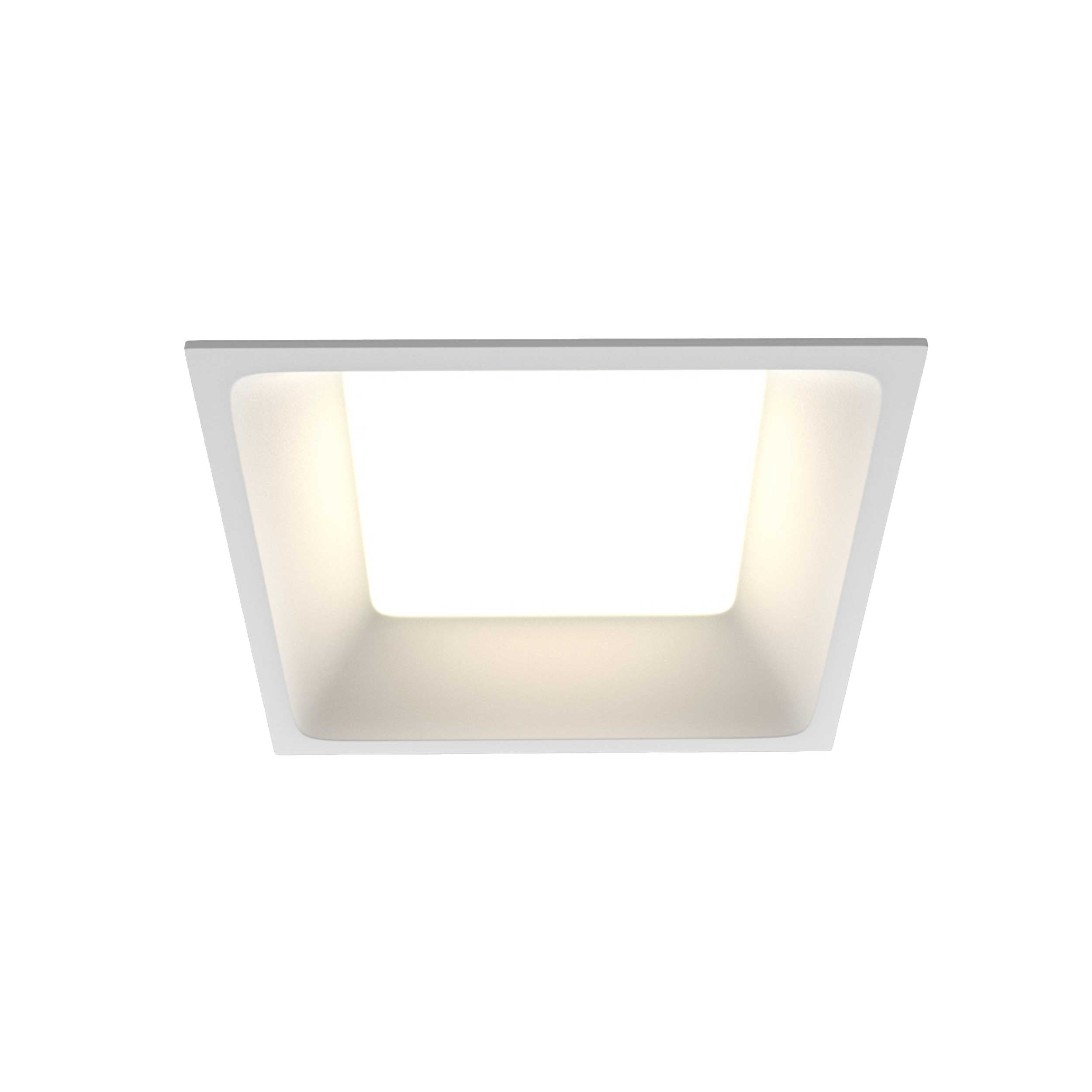 Maytoni downlight Okno LED 100° indbygget firkantet lampe