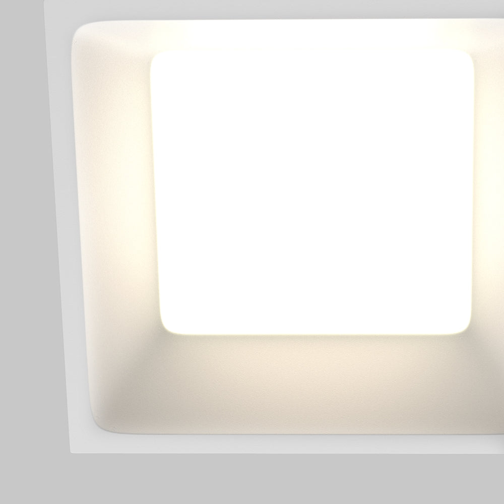 Maytoni downlight Okno LED 100° indbygget firkantet lampe
