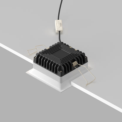 Maytoni downlight Okno LED 100° indbygget firkantet lampe