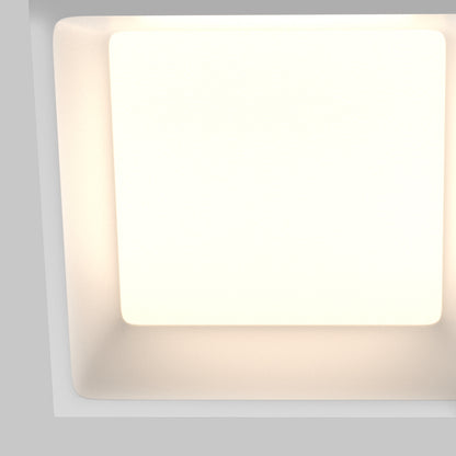 Maytoni downlight Okno LED 100° indbygget firkantet lampe