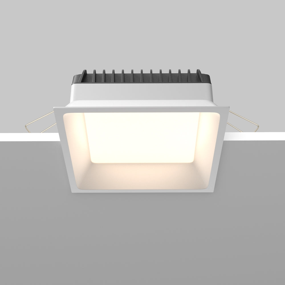 Maytoni downlight Okno LED 100° indbygget firkantet lampe