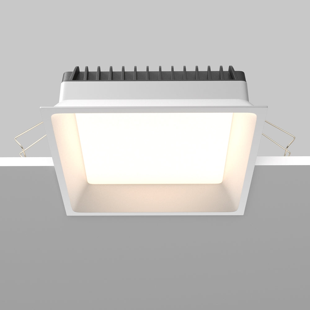 Maytoni downlight Okno LED 100° indbygget firkantet lampe