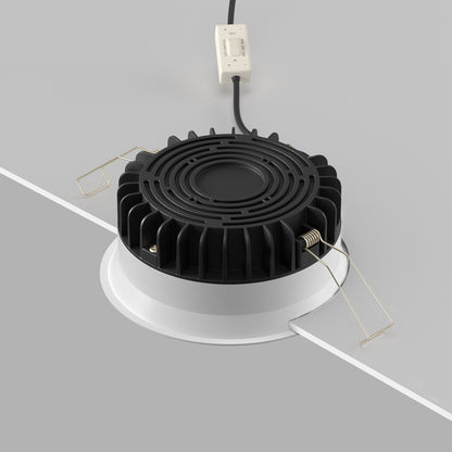 Maytoni downlight Okno LED 100° indbygget cirkulært lysarmatur