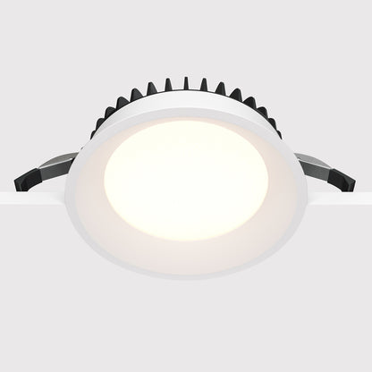 Maytoni downlight Okno LED 100° indbygget cirkulært lysarmatur