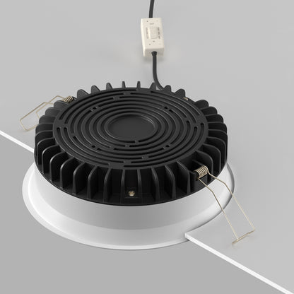 Maytoni downlight Okno LED 100° indbygget cirkulært lysarmatur