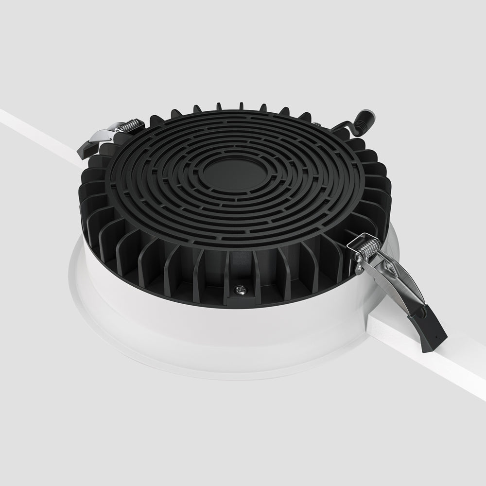 Maytoni downlight Okno LED 100° indbygget cirkulært lysarmatur