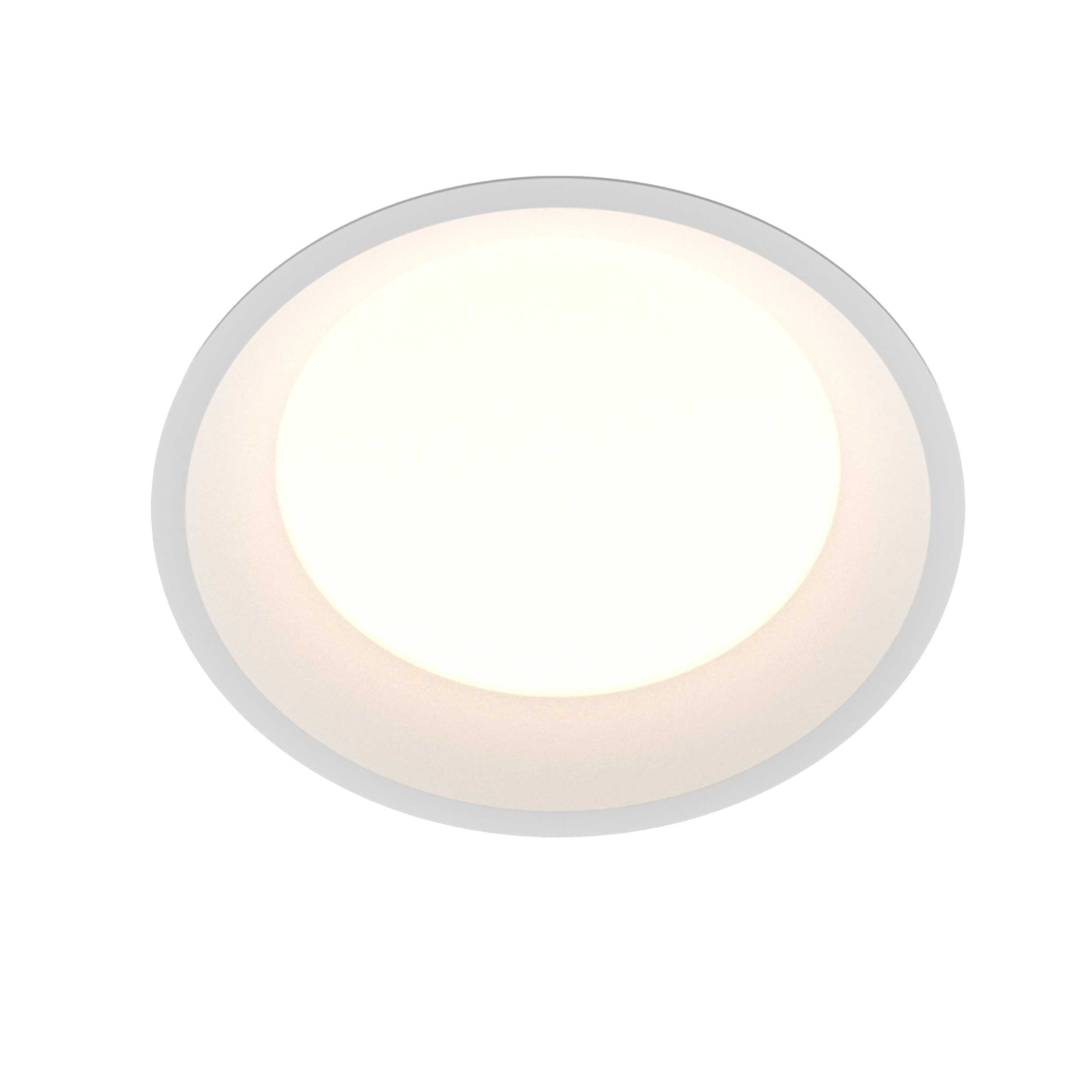 Maytoni downlight Okno LED 100° indbygget cirkulært lysarmatur