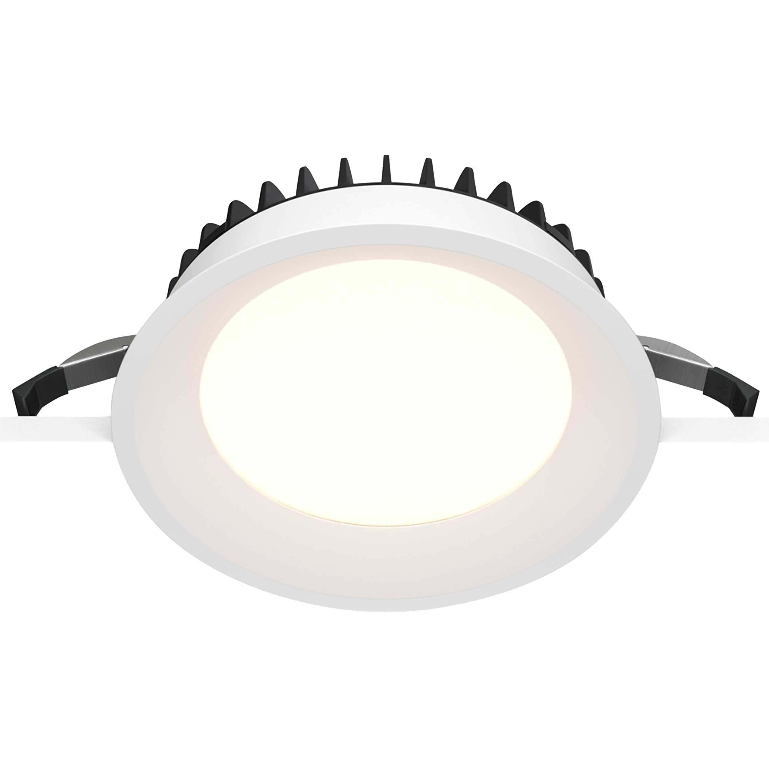 Maytoni downlight Okno LED 100° indbygget cirkulært lysarmatur