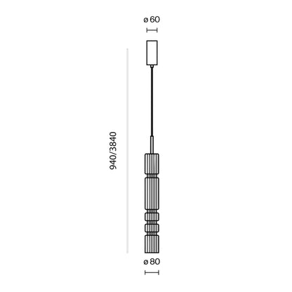 Maytoni Ordo LED-pendel