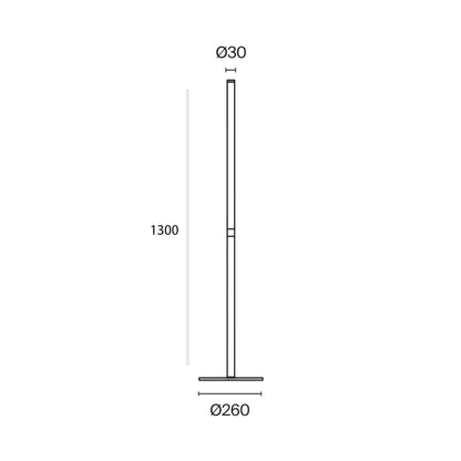 Maytoni Ray LED-gulvlampe