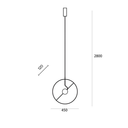 Maytoni Reflex LED pendel