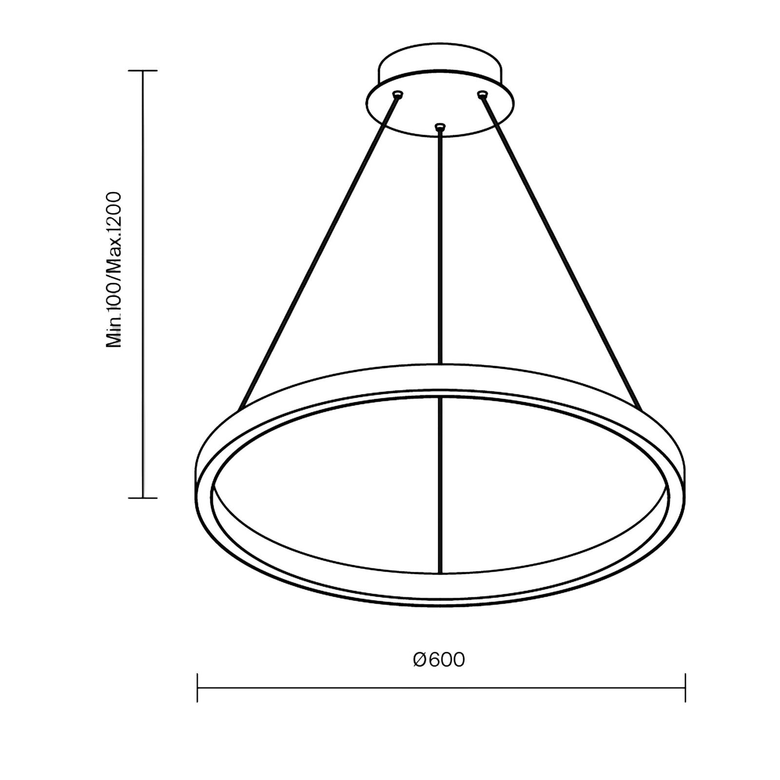 Maytoni Rim LED pendel