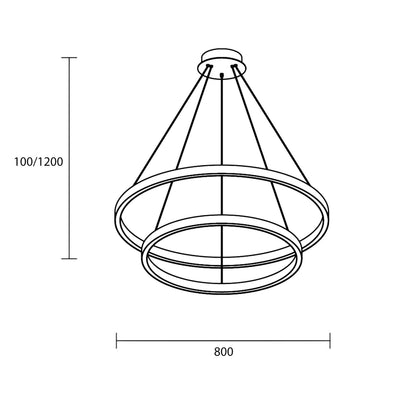 Maytoni Rim LED pendel