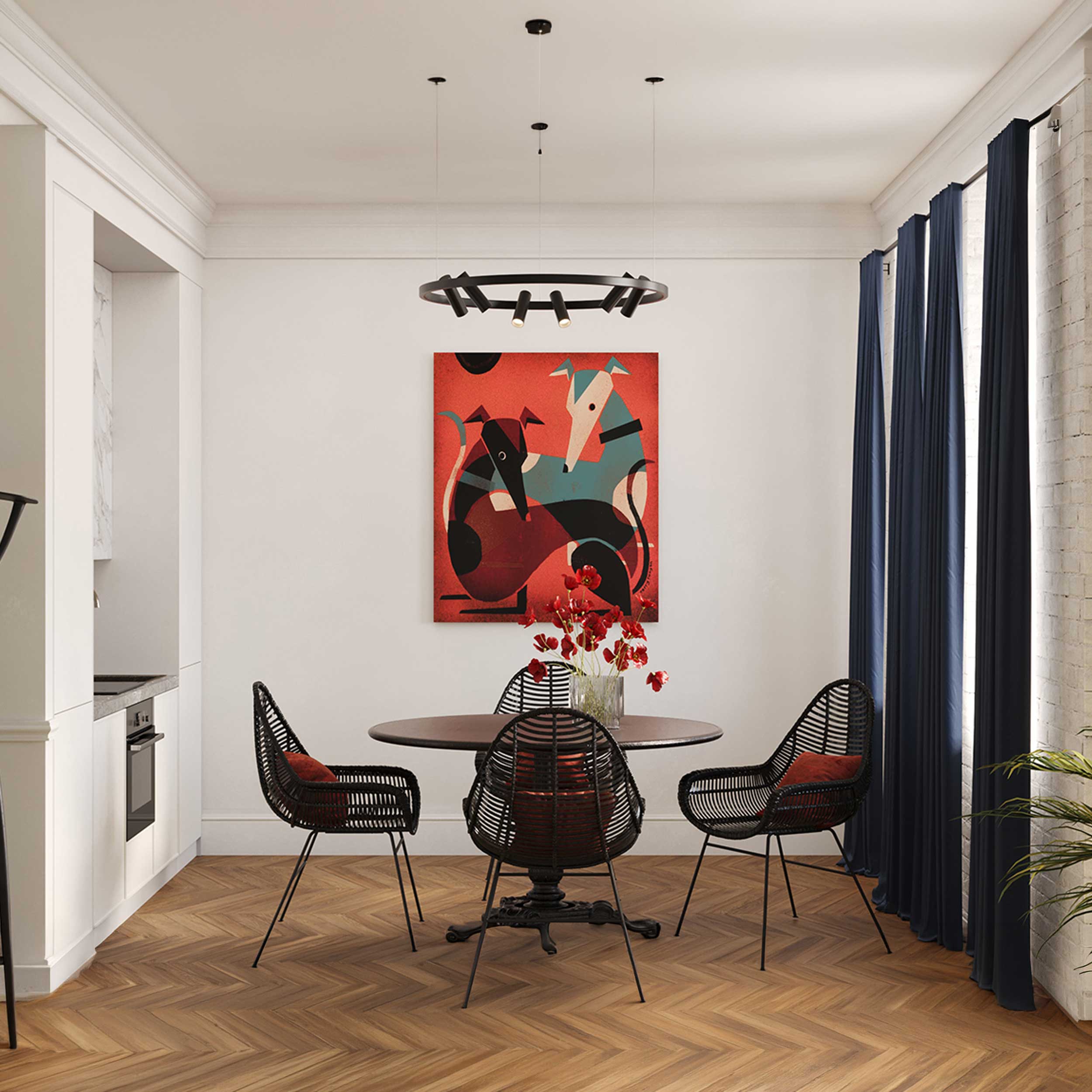 Maytoni Satellite LED pendel