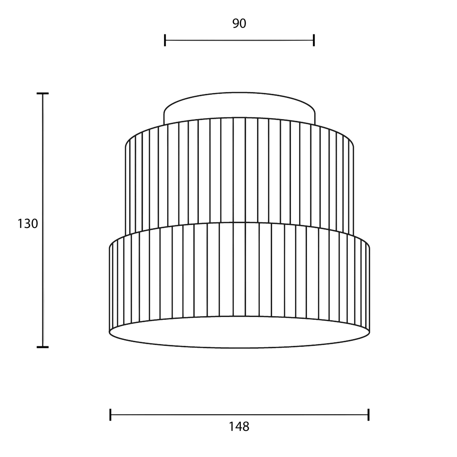 Maytoni Scala LED-loftslampe