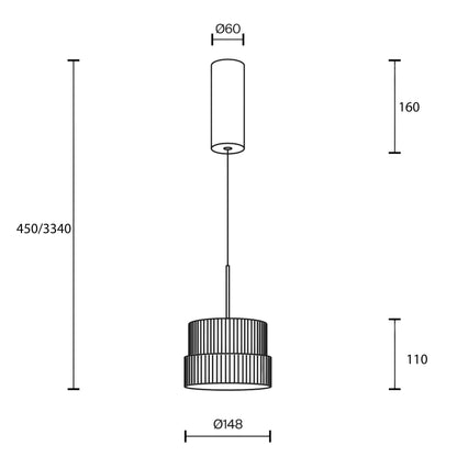 Maytoni Scala LED-pendel
