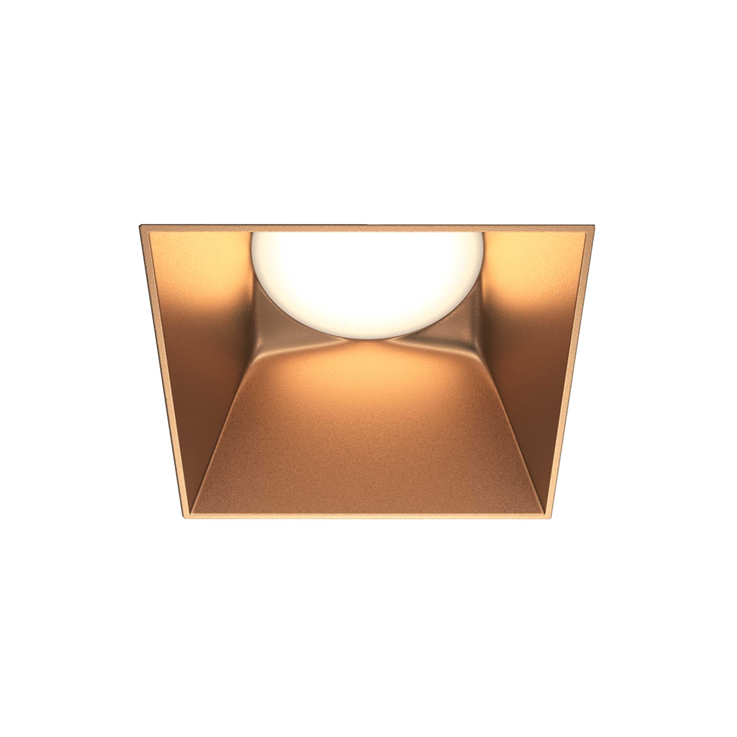 Maytoni downlight Share GU10 indbygget firkantet lampe