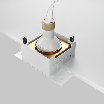 Maytoni downlight Share GU10 indbygget firkantet lampe
