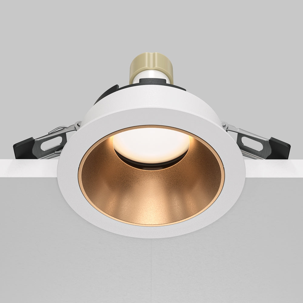 Maytoni downlight Share GU10 indbygget cirkulært lysarmatur