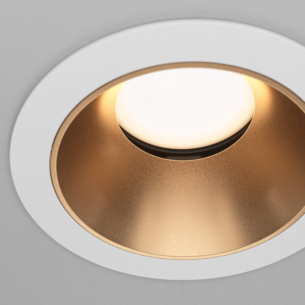 Maytoni downlight Share GU10 indbygget cirkulært lysarmatur