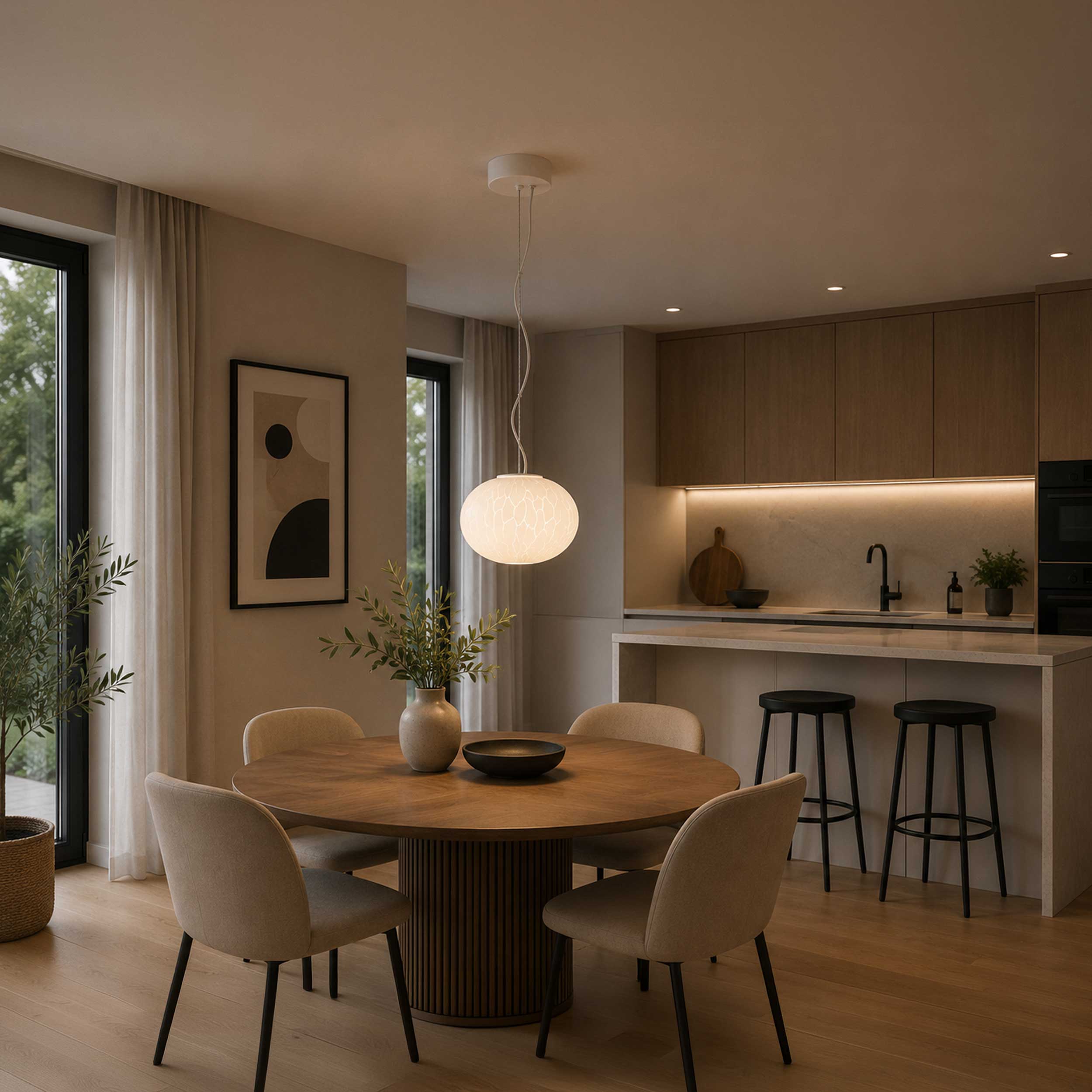 Maytoni Spume LED-pendel