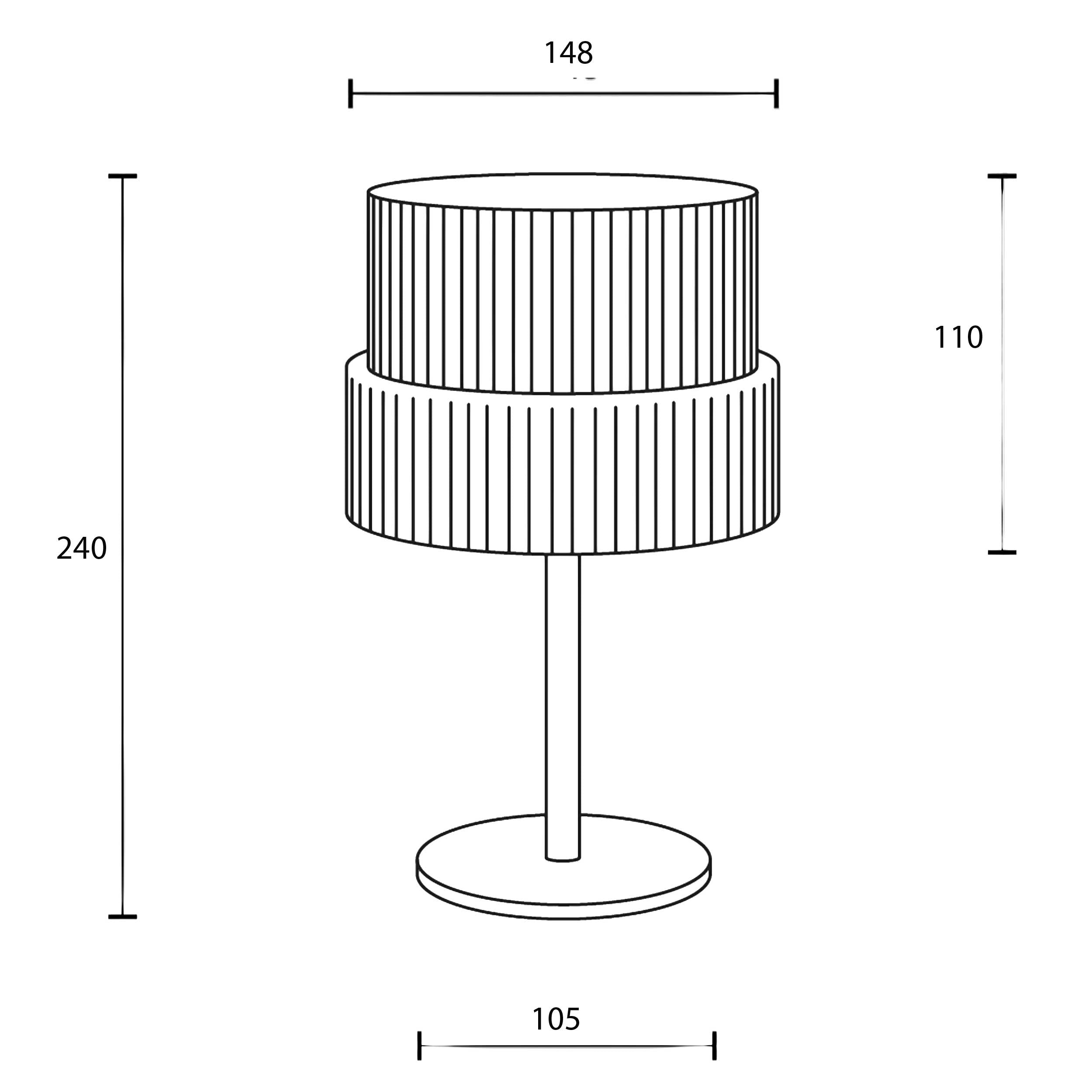 Maytoni Scala LED-bordlampe