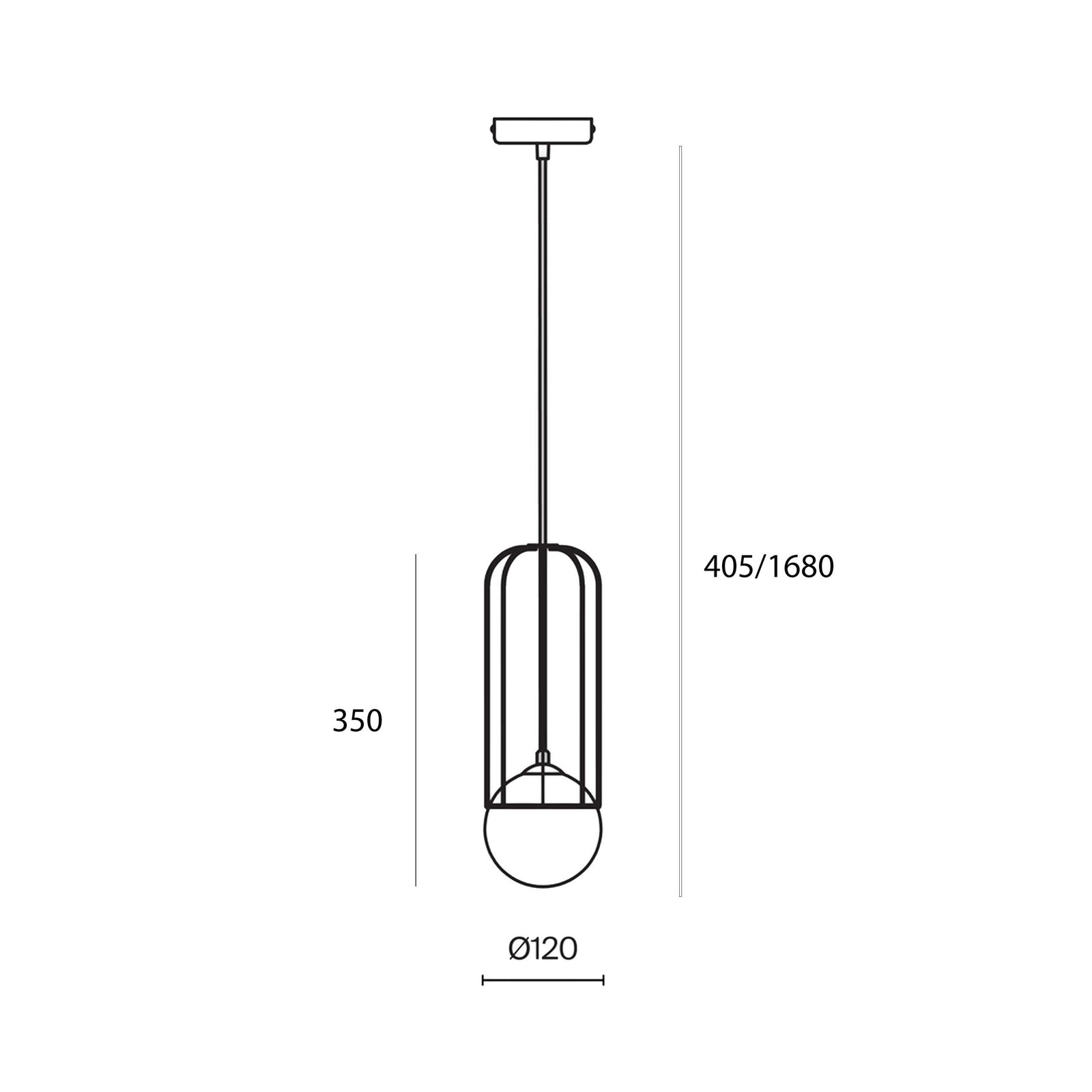 Maytoni Telford G9 pendel