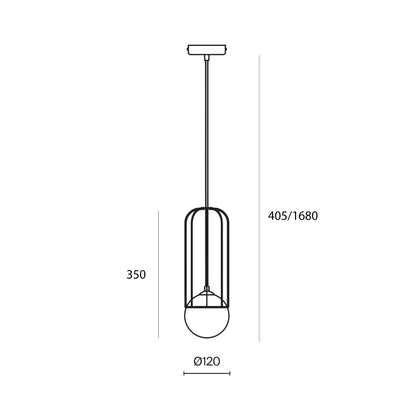 Maytoni Telford G9 pendel