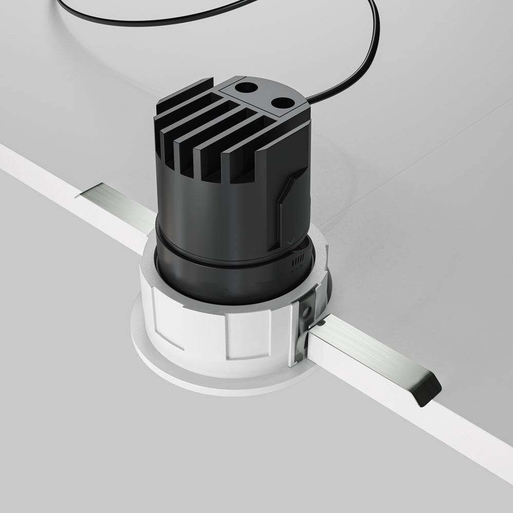 Maytoni downlight Wise LED 36° indbygget cirkulært lysarmatur