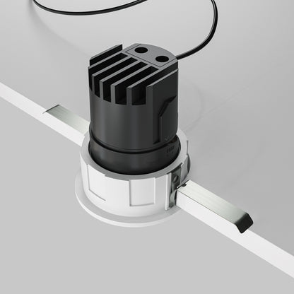 Maytoni downlight Wise LED 36° indbygget cirkulært lysarmatur