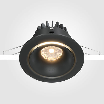 Maytoni downlight Yin LED 12W 60° indbygget cirkulært lysarmatur