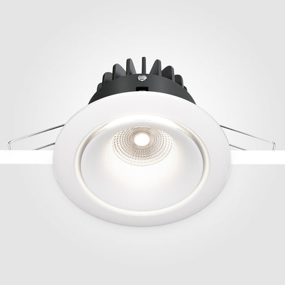 Maytoni downlight Yin LED 12W 60° indbygget cirkulært lysarmatur