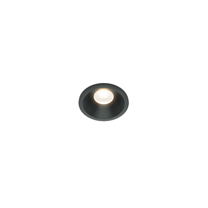 Maytoni downlight Zoom LED 60° indbygget cirkulært lysarmatur, sort