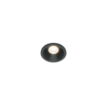 Maytoni downlight Zoom LED 60° indbygget cirkulært lysarmatur, sort