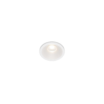 Maytoni downlight Zoom LED 60° indbygget cirkulært lysarmatur, hvid