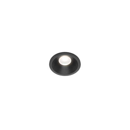 Maytoni downlight Zoom LED 60° indbygget cirkulært lysarmatur, sort