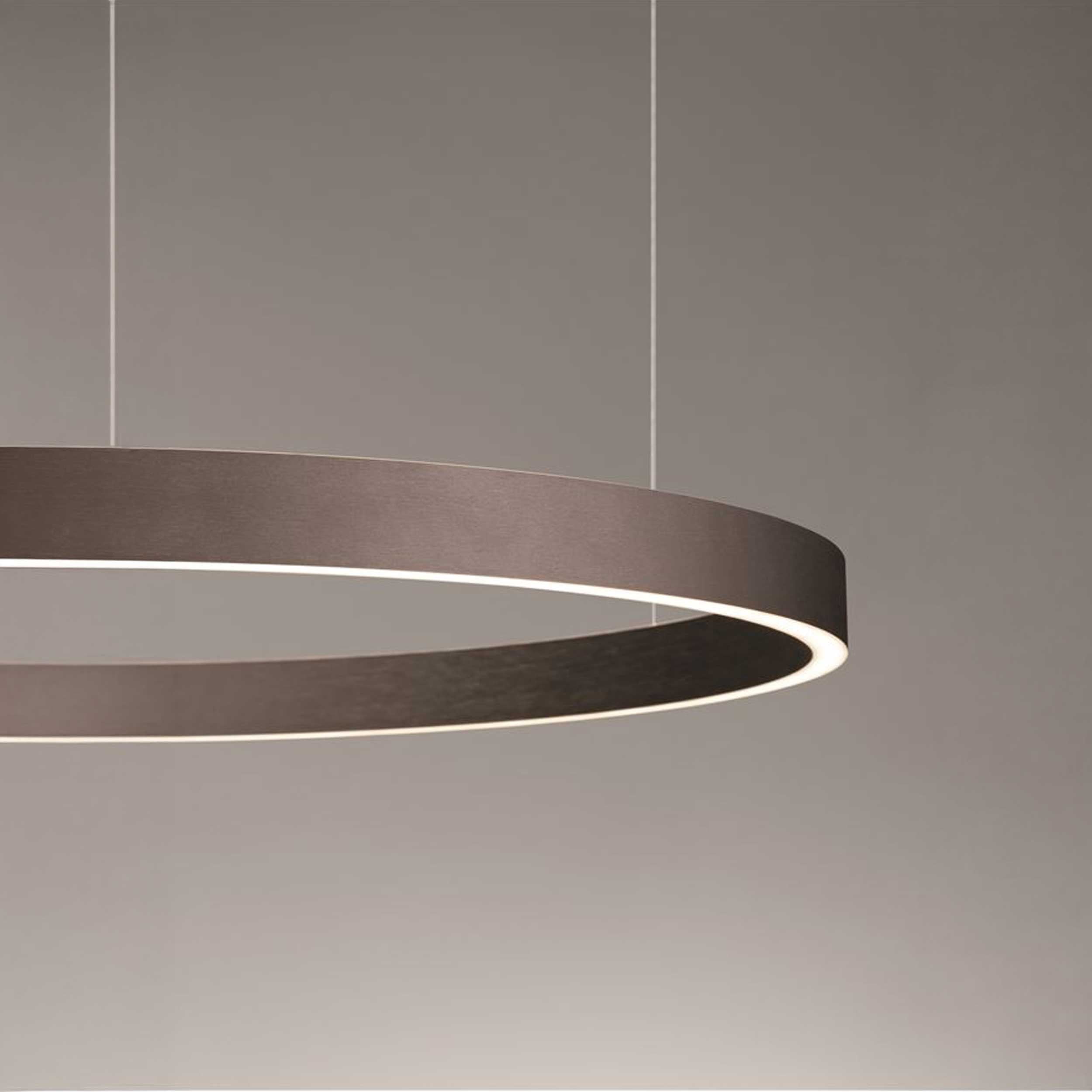 Nova Luce Elowen LED-pendel, rundt armatur