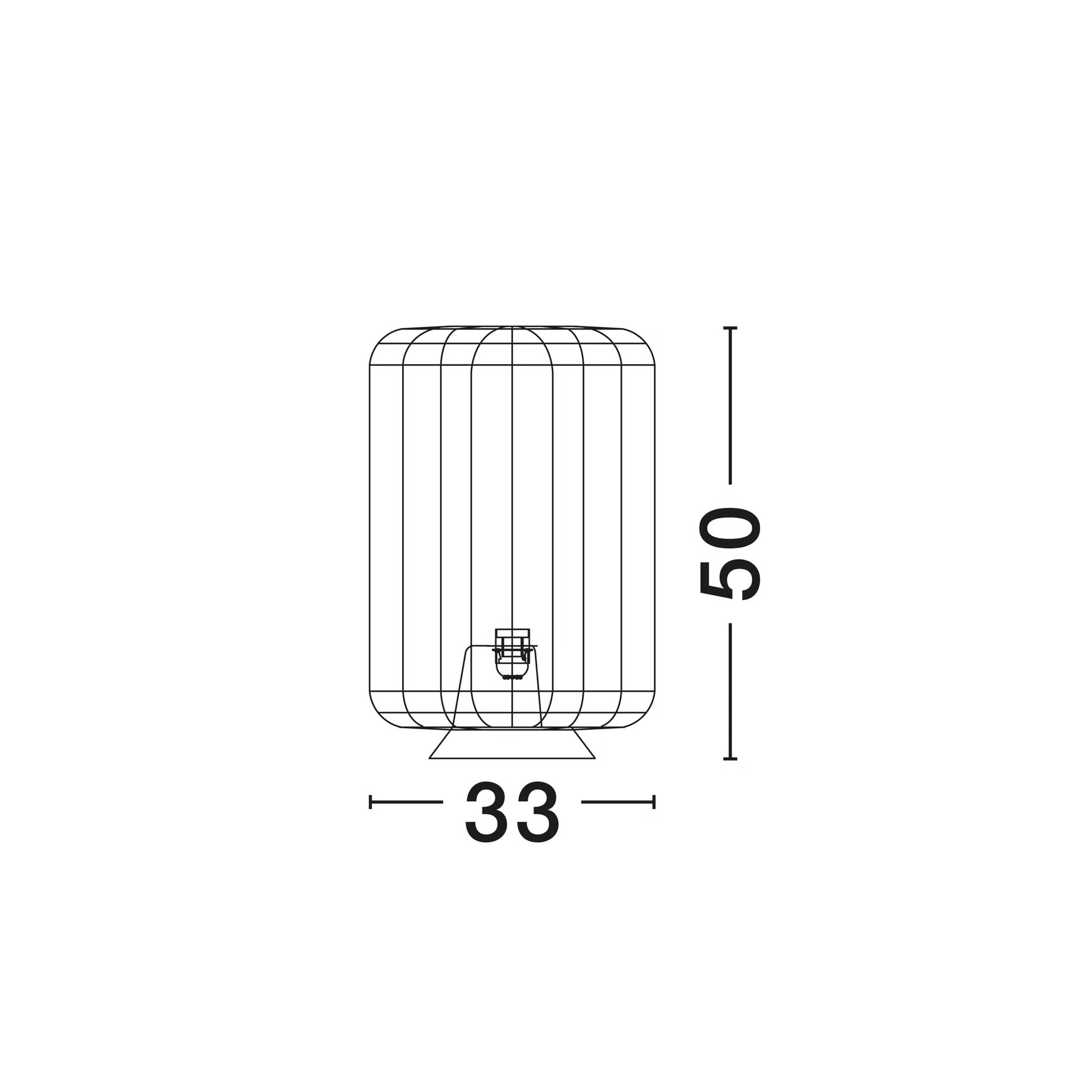 Nova Luce Abby E27 bordlampe