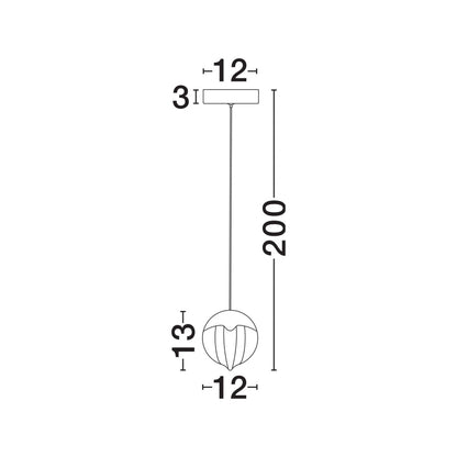 Nova Luce Alicia LED-pendel