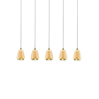 Nova Luce Alish LED-pendel, lang