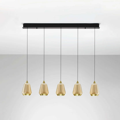 Nova Luce Alish LED-pendel, lang