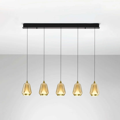 Nova Luce Alish LED-pendel, lang